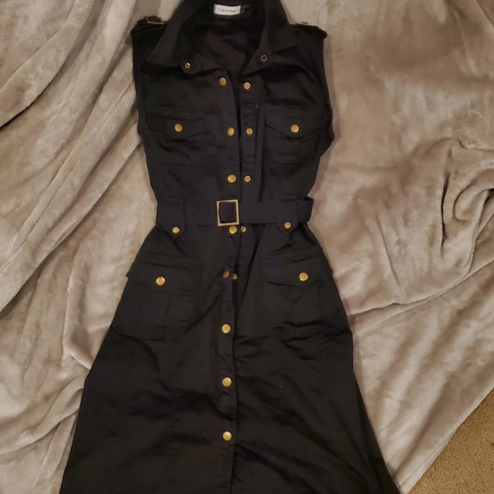 Calvin Klein Military Dress